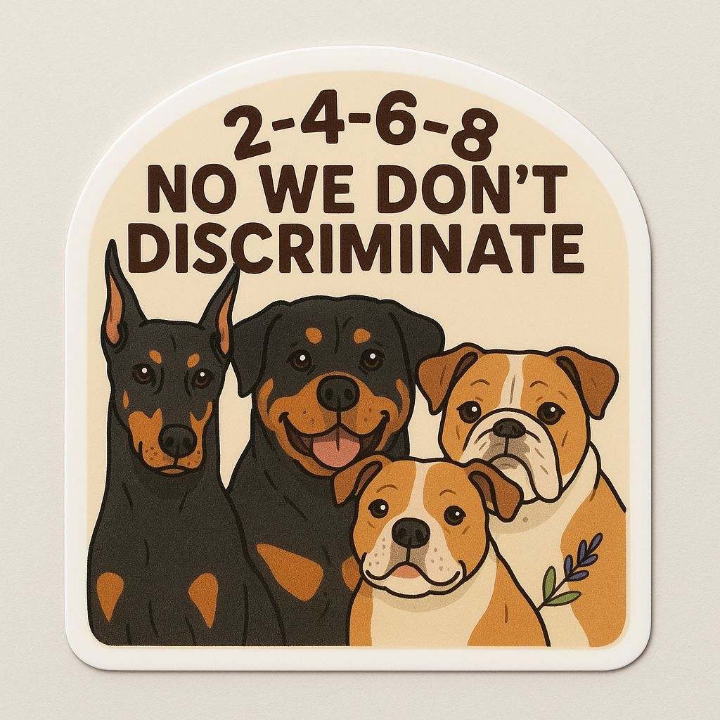 2–4–6–8 — No, We Don’t Discriminate